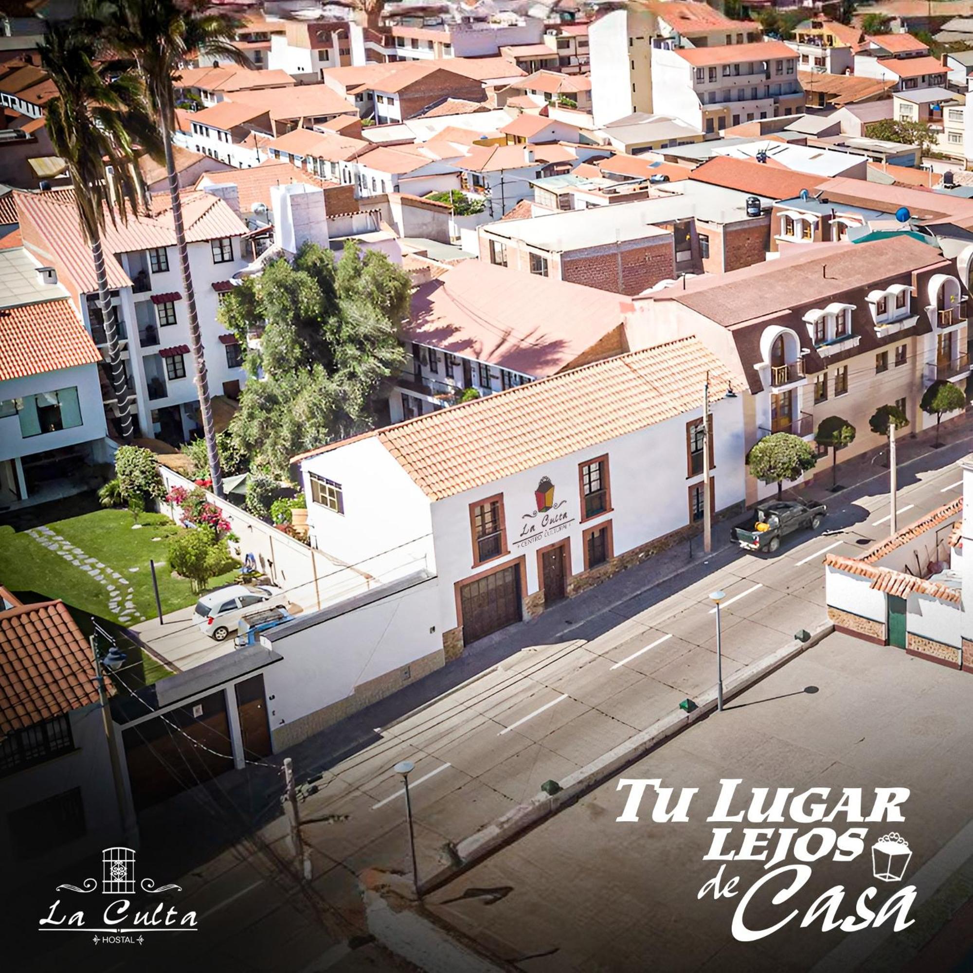 La Culta Centro Cultural Y Hostal Sucre Exterior foto